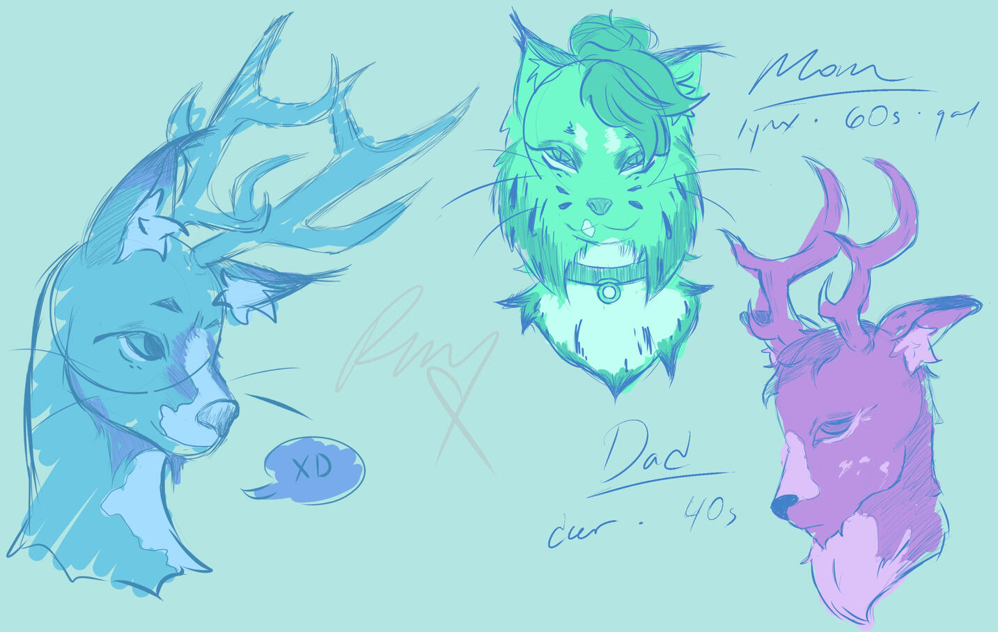 bust w/ 2 extra characters | $35 bust w/ 2 extra characters | $35