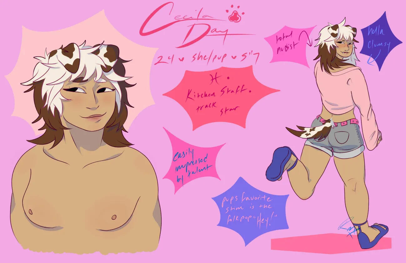 character sheet | $55