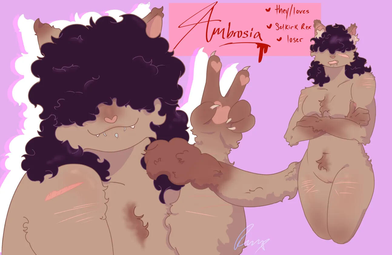 bust and half body w/ flat colours | $45